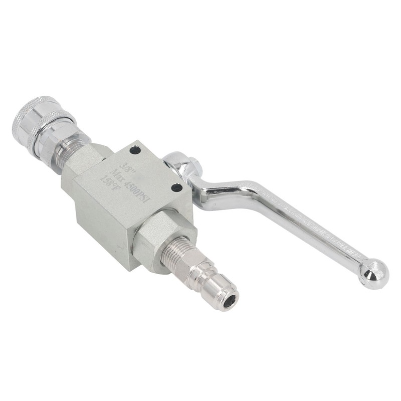 High Pressure Washer Ball Valve Kit 3/8 Male Plug Female