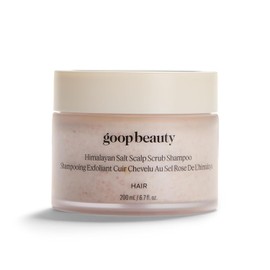 goop Beauty Scalp Scrub Champú | Exfoliante para Desoxigenar y Purificar | Sal del Himalaya y Aceite de Rosa Mosqueta | Limpia el Cabello de la Acumulación de Productos | 6.7 fl oz