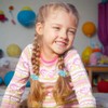 12 Gomas para El Pelo con Bolitas para Niñas Pequeñas,