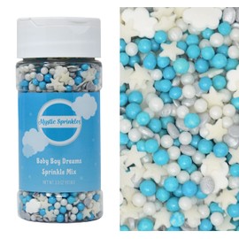 Mystic Sprinkles Baby Boy Dreams Sprinkle Mix 3.3oz Bottle