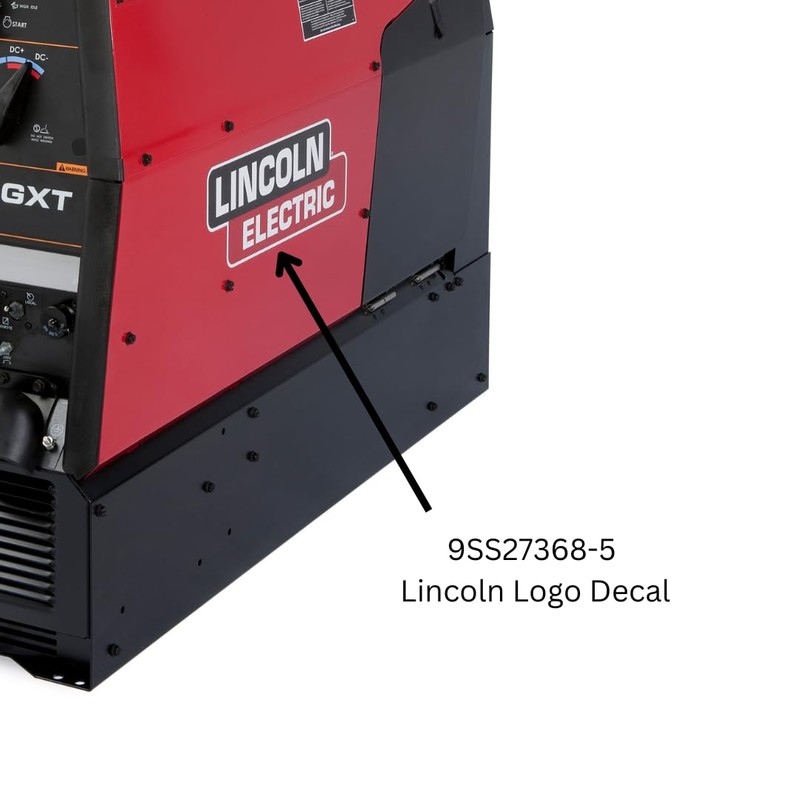 Lincoln Electric Decal - 14IN Lincoln Logo | 9SS27368-5