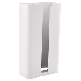 UMJCWELL Magnetic Tissue Case, Magnetic Tissue Case, Kitchen, Paper Holder, Single Handed, Wall Mounted Tissue Box, Multi-functional, Tissue Storage, Bathroom, Kitchen, Washstand (White - Thin)