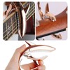 ESJNNK Capotasto Shark Shape Guitar Capo One Touch Alloy Guitar
