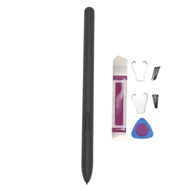 For Tab S6 Lite Stylus Magnetic 4096 Pressure Accurate Durable Plastic Smart Pen with 10 Tips for 10.4in SM P610 SM P615 Black
