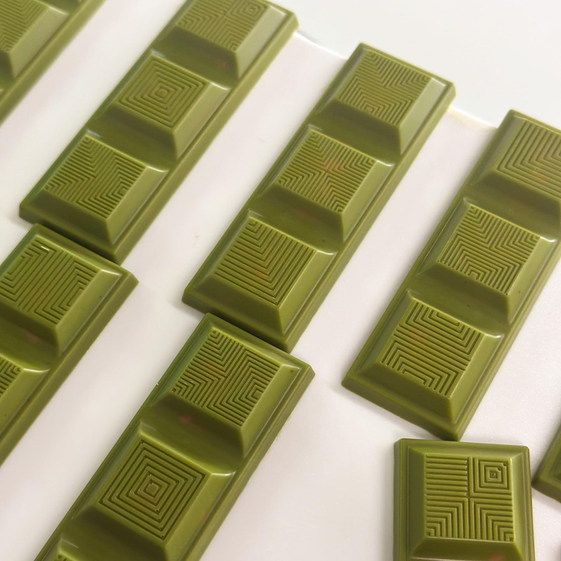 TCHO Perfect Matcha Chocolate Bar 10 Pack - Organic Oat