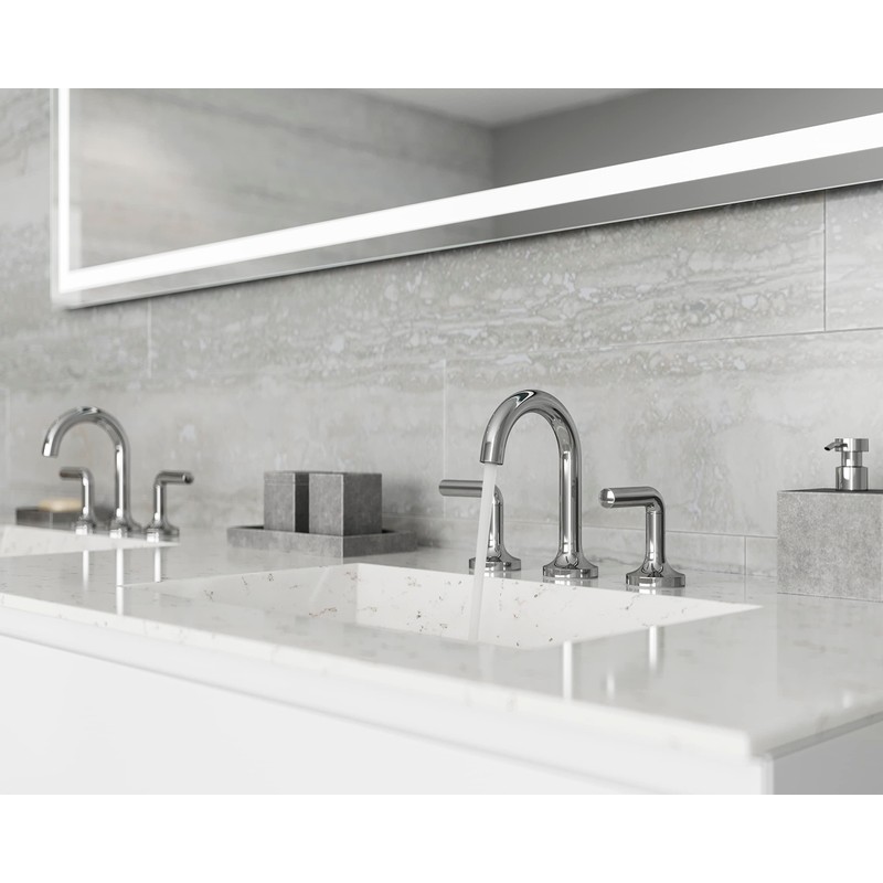 Pfister Zeelan Bathroom Sink Faucet, 8-Inch Widespread, 2-Handle, 3-Hole, NSF