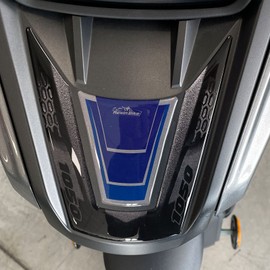 Resin Bike Motorcycle 3D Stickers Compatible with Suzuki V-Strom 1050 XT ABS Gray Aspen 2022. Tank Protector Protection from Bumps and Scratches. Resin Stickers - Gadget Moto