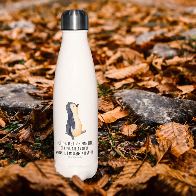 Mr. & Mrs. Panda Thermos Flask Penguin Marching - Gift,