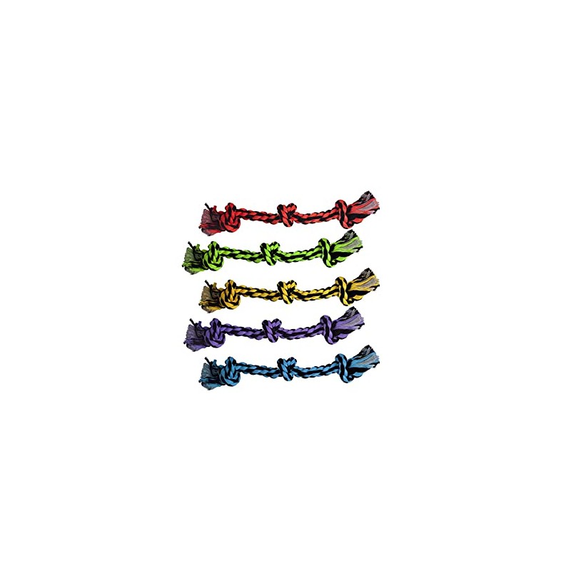 Multipet Nuts for Knots 3-Knot Rope Dog Toy