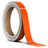 VViViD Orange Gloss Air-Release Adhesive Vinyl Pinstripe Tape Roll (½