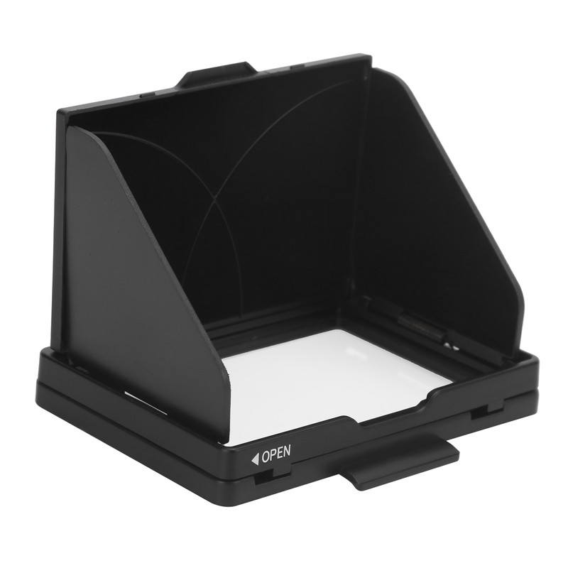 DustProof Digital Camera Screen Protector Popup Sunlight Hood Shield for