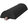 Master Massage 6" Half Round Bolster - Black, 1count