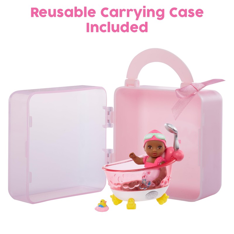 Baby Born MINIS Playset - Deep Skin Tone Doll with
