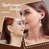 SOFPLATE 1 Box 120Pcs hypoallergenic Pearl Earring Posts Pearl Earring