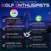 KINGTOP Upgraded Glow in The Dark Golf Balls - Super