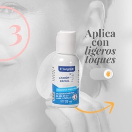 RT MAGIQUE | Loción Aclarante 3 pieza 36 ML| Aclarador de piel | Despigmentante facial con Ácido Láctico y Glicólico | Uso Nocturno | Quita manchas pa