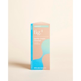 Fig.1 Gentle Cream Cleanser, Soft & Nourishing Facial Cleanser for Sensitive Skin, with Glycerin & Squalane, 100ml