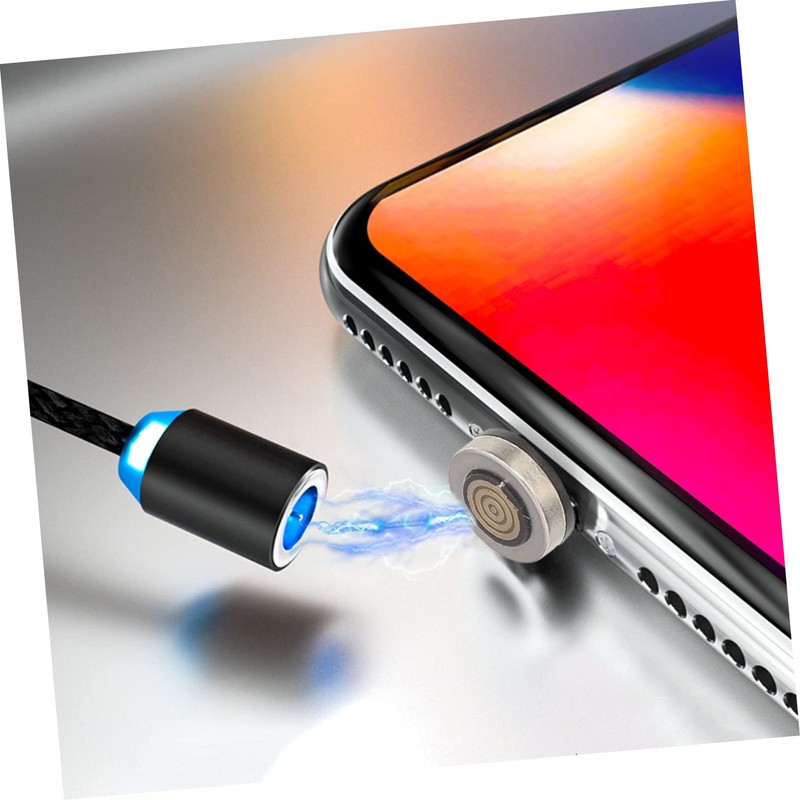 Gatuida 8pcs Rotatable USB Magnetic Adapter Tips for Devices Easy