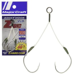 Major Craft ZOC Double Hook HD40#3/0 Fishing Hook