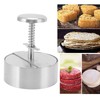 Hamburger Press Patty Maker 304 Stainless Steel Hamburger Meat Press