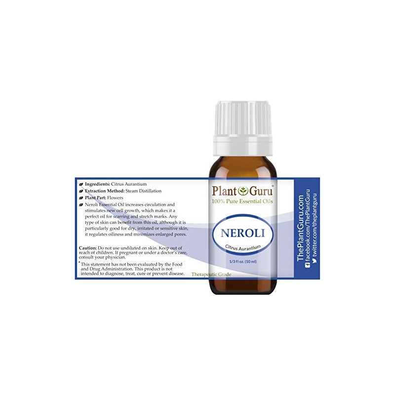 Neroli Essential Oil (Citrus Aurantium) 10 ml 100% Pure Undiluted