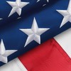 The American Flag 3x5 With Embroidered Stars, Outdoor American Flag,
