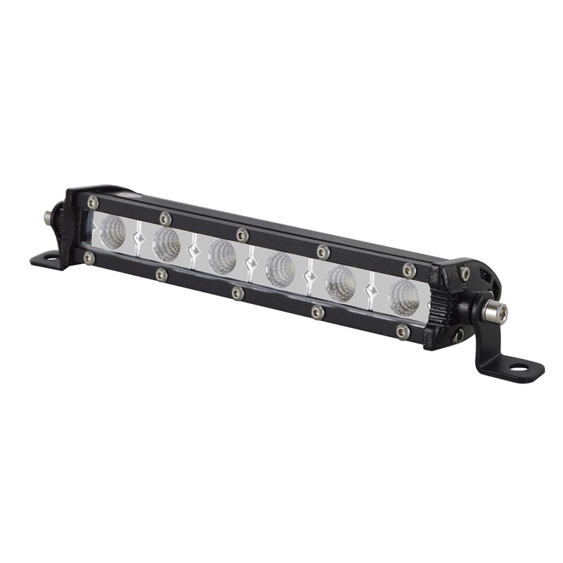 PICAA 7 inch 30W Slim Single Row LED Light Bar