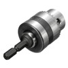 Bestgle 1.5-10mm Capacity Mount 3/8-24UNF Drill Chuck 1/4" Hex Shank