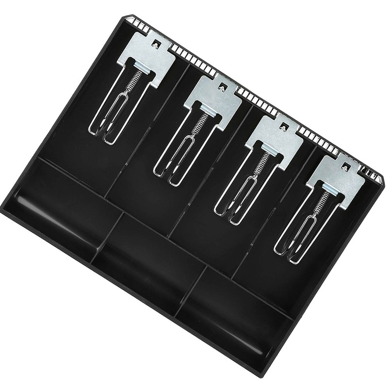 Cash Drawer Register Insert Tray Replacement Cashier Four Box with