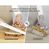 CoquusAid Resharpenable Bread Knife for Homemade Bread, 11.6-Inch Multifunction Serrated