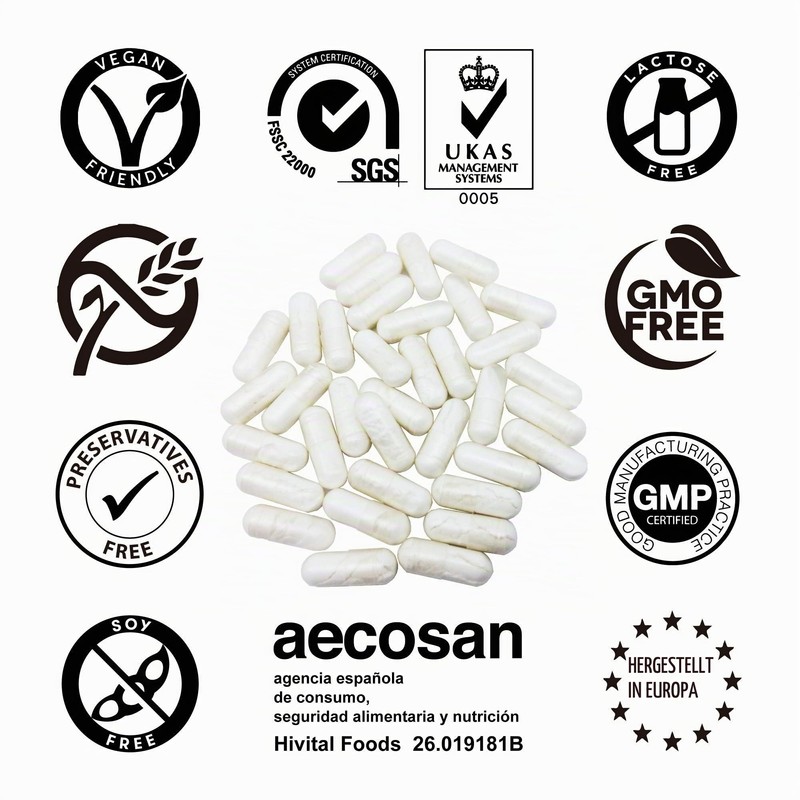 Potassium 1000 mg from salt of potassium citrate. 240 vegan