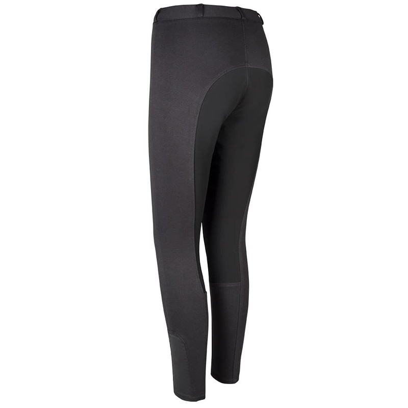 PFIFF Unisex Children's Thea Full-Seat Breeches, Black, 152 EU
