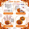 Shinybox 12 Pieces DIY Pumpkin Craft Set, DIY Pumpkin Decoration,