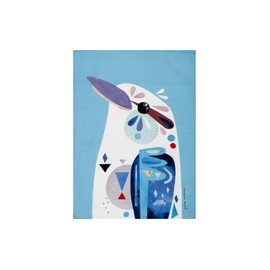 Maxwell & Williams Pete Cromer Bird Tea Towel GX0026, Galah Design, 100% Cotton, 70 x 50 cm, Kitchen Towel, Machine Washable