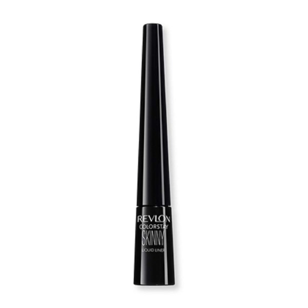 Revlon ColorStay Skinny Liquid Eyeliner, Waterproof, Smudgeproof, Longwearing Eye Makeup with Ultra-fine Tip, Black Out (301)