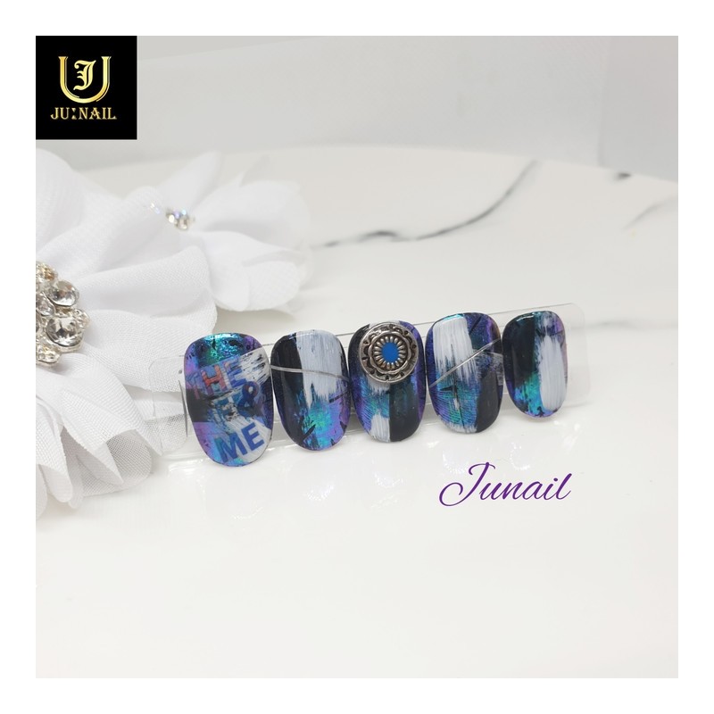 Building Forest Handmade Nail Tips - Short Oval / 빌딩숲