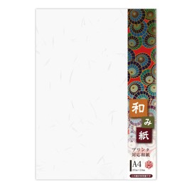 Nagatoya Shoten Na-761 OA Washi Washi Paper [Nagomimi] A4 Tairei White 25 Sheets