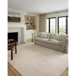 Loloi II Kamala Collection KAM-03 Natural/Mist 7'-10" x 10' Area Rug