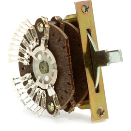 DiMarzio EP1112 5 Way Master Switch for Strat Multi Pole with White and Black Buttons