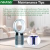 Neutop 360˚ Glass HEPA Filter and Activated Carbon Filter Compatible