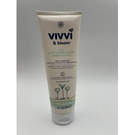 Bloom 2x Sealed Vivvi & Bloom Baby 2 In 1 Face & Body Whip Lotion 8.5 Oz