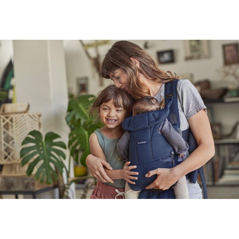 BabyBjörn Baby Carrier Free, 3D mesh, Navy Blue