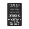 TANWIH Gifts for Dad You Are My Hero - Best