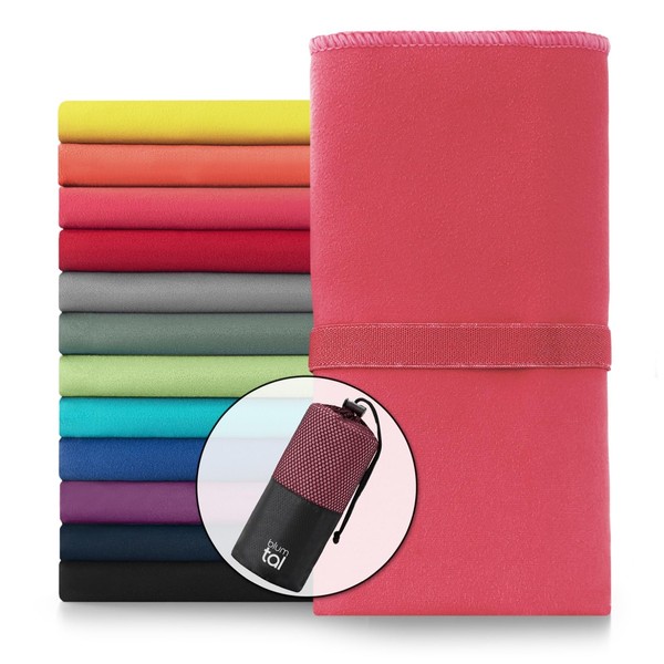 Blumtal microfibre towel, hand towels, ultra light, compact and quick-drying,