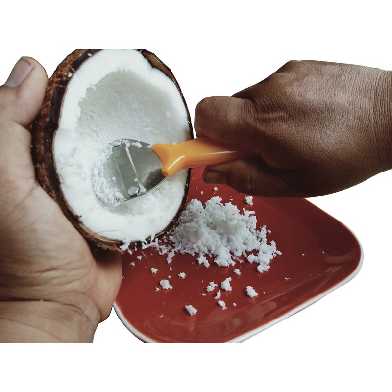 Plai Na Coconut Hand Grater Blade Slicer Shredded Scraper Coconut