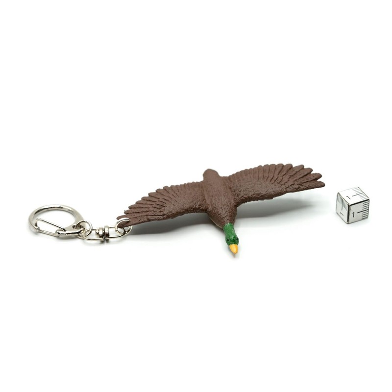 Miniblings Flugente Schlüsselanhänger Fliegende Ente Vogel See Teich - Handmade