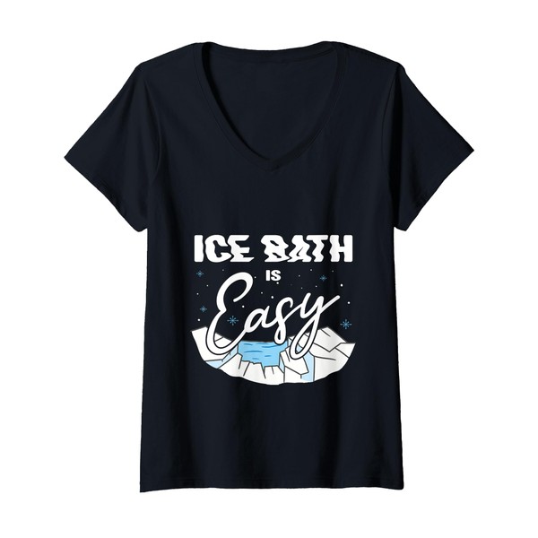 Womens Ice water ice bath is a simple ice bath