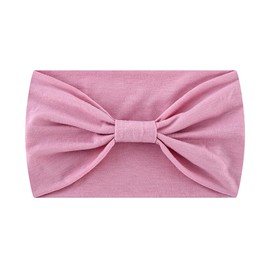 Haarband für Damen, elastisch, rutschfest, Fitness, Yoga, Sport, Haarband, modisch, breit, Haarreif, Haarband, Zubehör, Rosa, One size