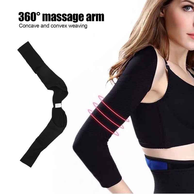 Upper Arm Shaper Slimmer Compression Sleeves Humpback Posture Corrector ShapewearL