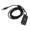 USB to 3.5mm Jack Audio Sound Card Adapter with Headphone